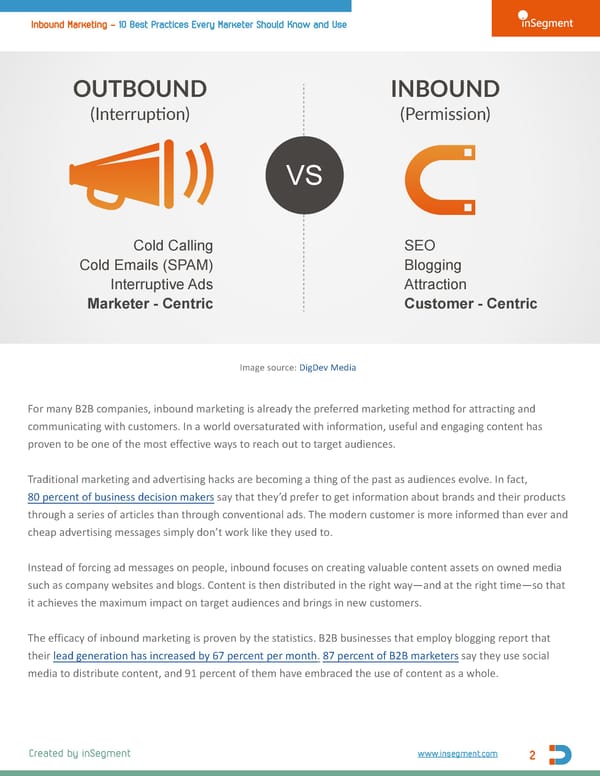 inSegment: Inbound Marketing for B2B - Page 2