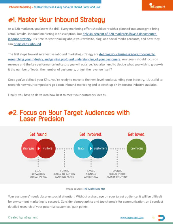 inSegment: Inbound Marketing for B2B - Page 4